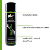 Pjur Aqua Water-Based Lube with Aloe Vera (3.4oz)
